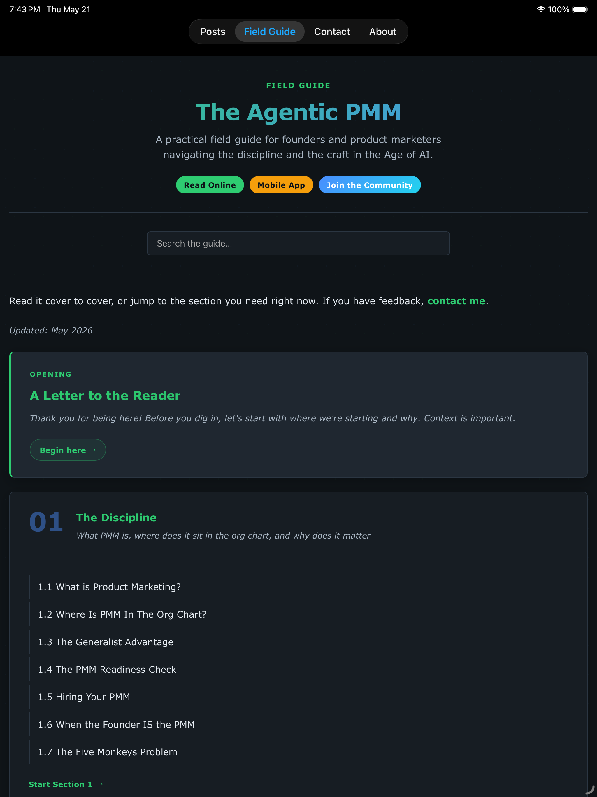 Field Guide Web